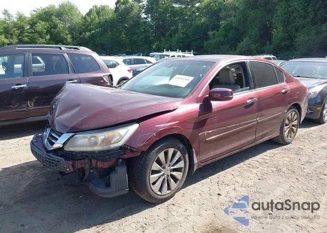 2013 Honda Accord Touring из США, поврежденный, VIN 1HGCR3F94DA026838